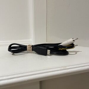 Samsung AV Composite Video Audio Cable Adapter Camera Camcorder TV Output